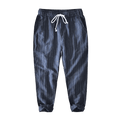 Pantalón Masculino de Lino Costa Azul