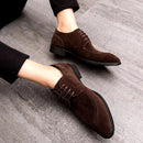 Zapato de Vestir Masculino Estilo Gamuza Veneto