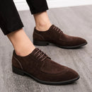 Zapato de Vestir Masculino Estilo Gamuza Veneto