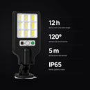 12 horas de luz, sensor de movimiento e IP65